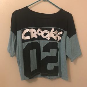 Crooks & Castles Crop Tee